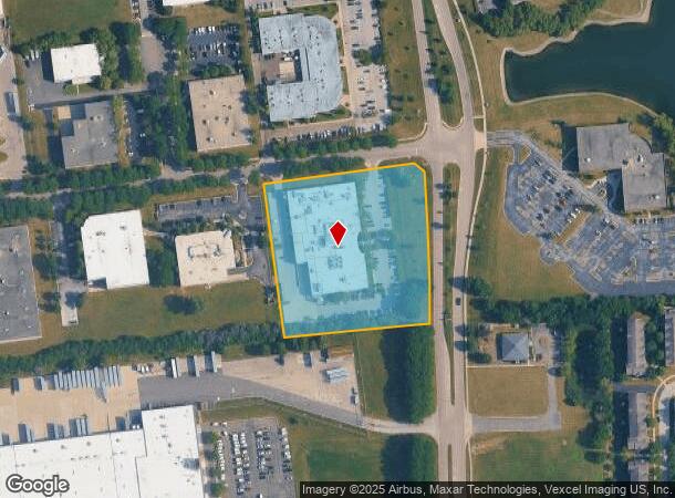 500 N Commons Dr, Aurora, IL Parcel Map
