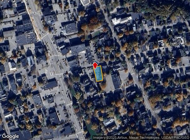  8 School St, Brunswick, ME Parcel Map