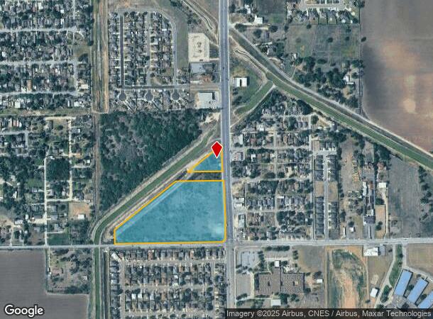  Mile 6 & Joyce, Weslaco, TX Parcel Map