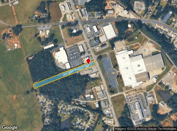  1437 Pearman Dairy Rd, Anderson, SC Parcel Map