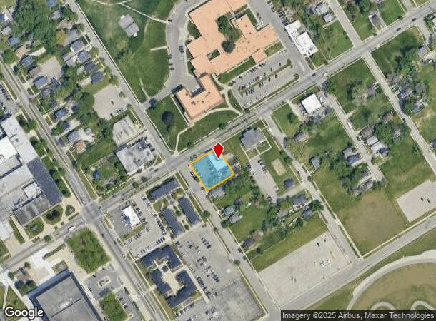  1523 University Ave, Flint, MI Parcel Map