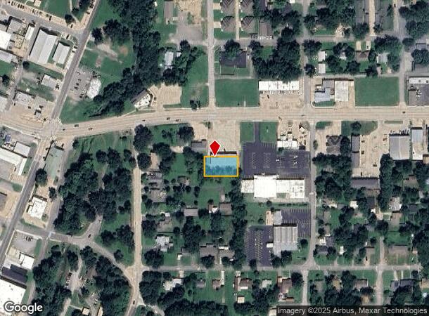 300 E Downing St, Tahlequah, OK Parcel Map