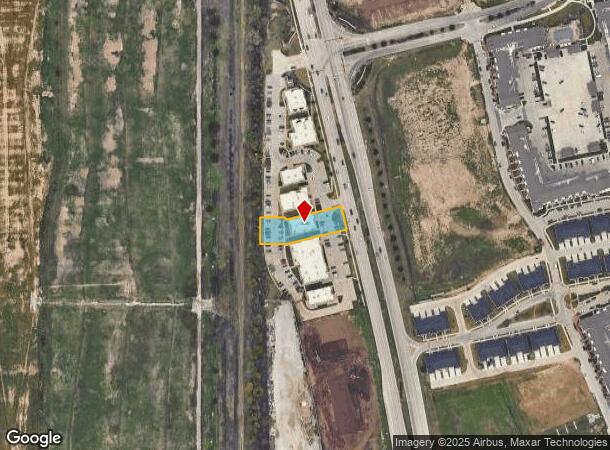  4110 N Collins St, Arlington, TX Parcel Map