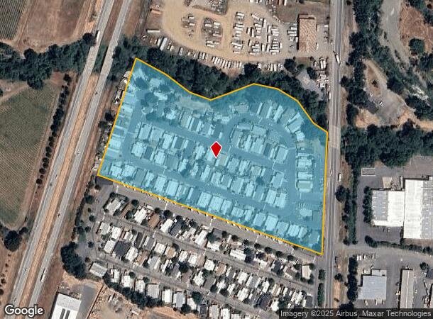  3900 N State St, Ukiah, CA Parcel Map