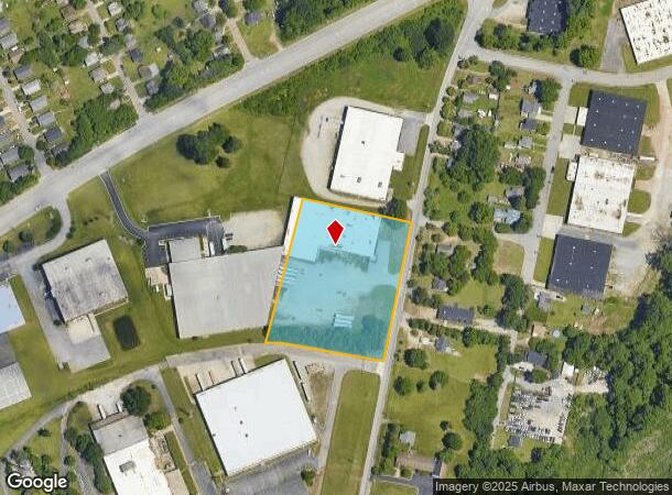  1900 S Elm St, High Point, NC Parcel Map