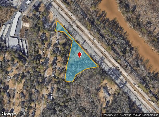  2350 Riverside Dr, Macon, GA Parcel Map