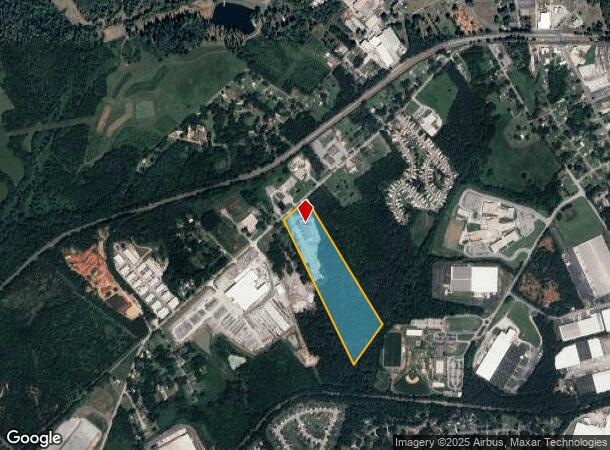 2771 Fairforest Clevedale Rd, Spartanburg, SC Parcel Map