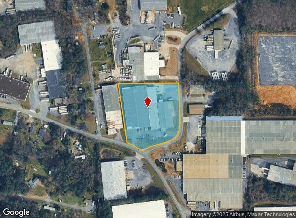  543 Callahan Rd Se, Dalton, GA Parcel Map