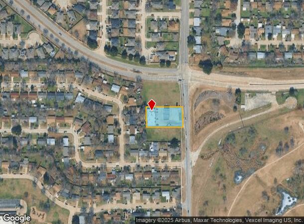  2605 Se 14Th St, Grand Prairie, TX Parcel Map