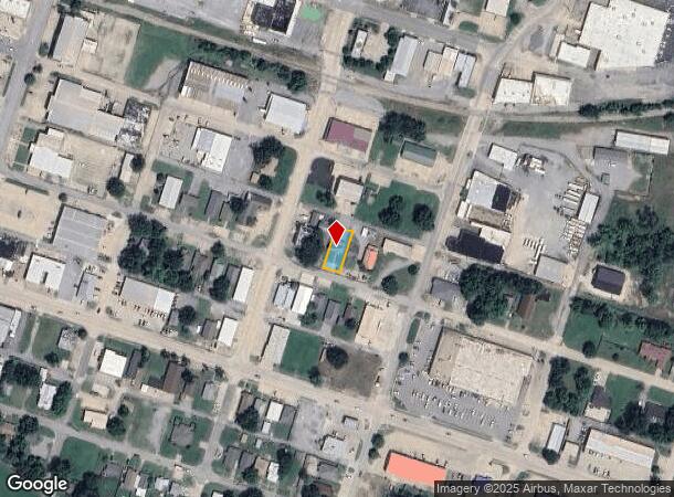 515 E Cherokee Ave, Mcalester, OK Parcel Map