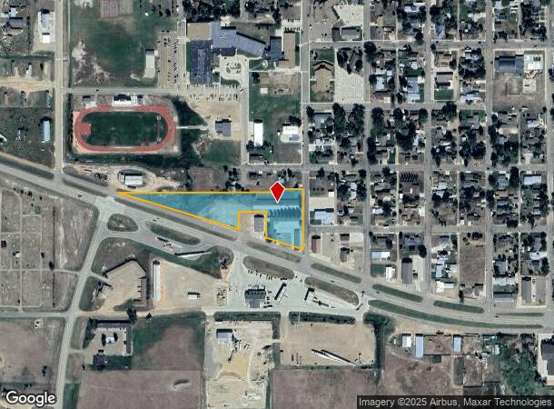 704 W Divide St Sw, Bowman, ND Parcel Map