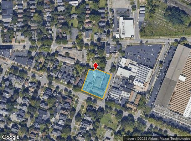 810 University Ave, Rochester, NY Parcel Map