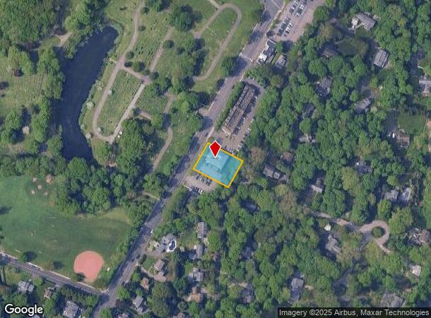  1540 Post Rd, Darien, CT Parcel Map