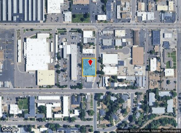  2171 S Grape St, Denver, CO Parcel Map