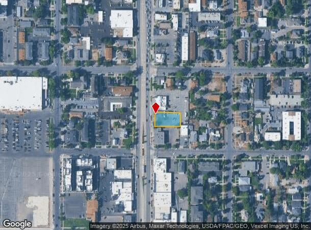  346 N University Ave, Provo, UT Parcel Map