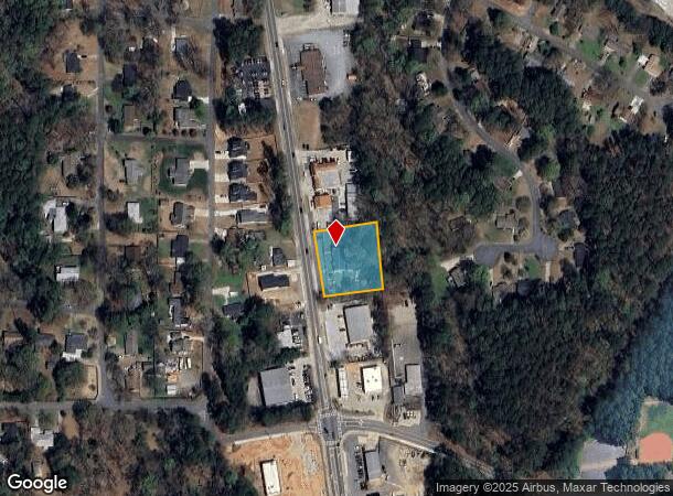  4168 S Main St, Acworth, GA Parcel Map