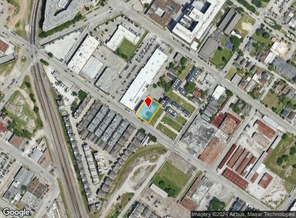  2409 Commerce St, Houston, TX Parcel Map