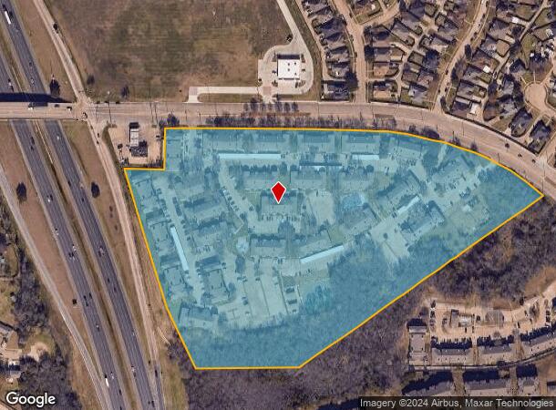  933 W Cartwright Rd, Mesquite, TX Parcel Map