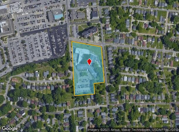 1720 17Th St, Huntington, WV Parcel Map