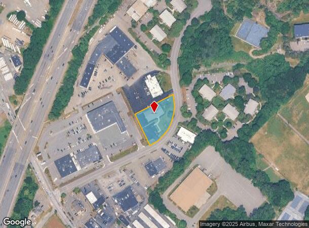 2 Bourbon St, Peabody, MA Parcel Map