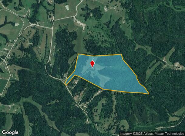  1330 Lebanon Rd, Bagdad, KY Parcel Map