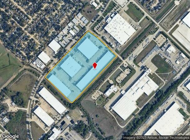  13455 S Gessner Rd, Missouri City, TX Parcel Map