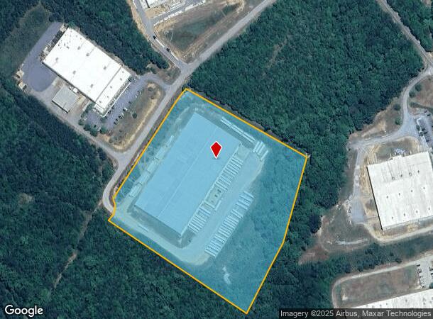 103 Cherry Blossom Dr, Laurens, SC Parcel Map