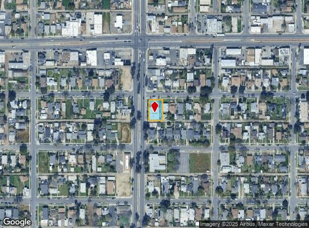 444 N 1St St, Fresno, CA Parcel Map
