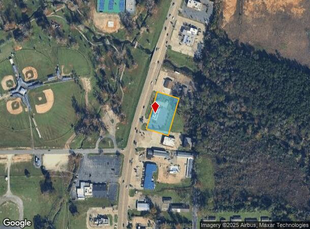 812 N Pine St, Deridder, LA Parcel Map