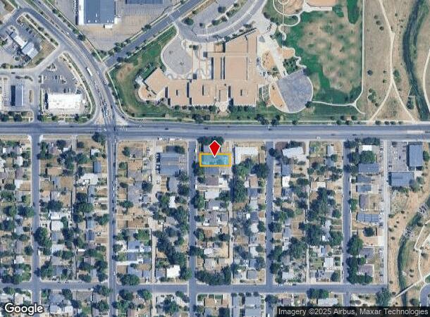 1996 Akron St, Aurora, CO Parcel Map