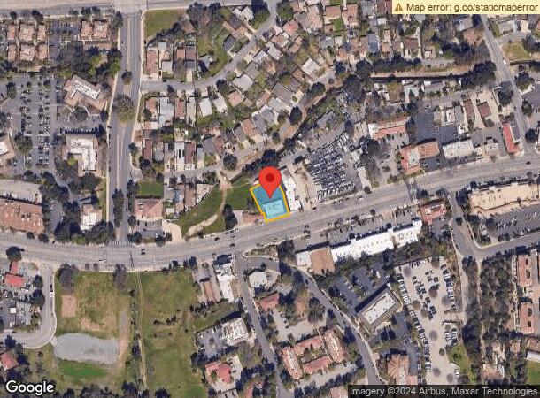  595 E Thousand Oaks Blvd, Thousand Oaks, CA Parcel Map