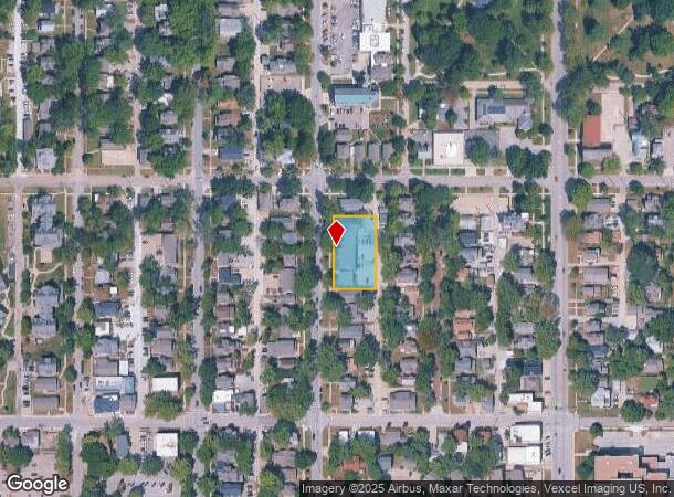  1310 Kentucky St, Lawrence, KS Parcel Map