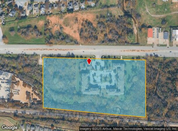 901 W Hurst Blvd, Hurst, TX Parcel Map