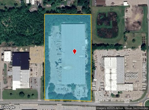 1808 W Hively Ave, Elkhart, IN Parcel Map