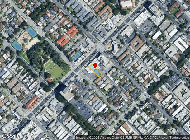 2512 Wilshire Blvd, Santa Monica, CA Parcel Map