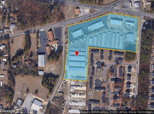 3110 Deaver Cir, Hope Mills, NC Parcel Map