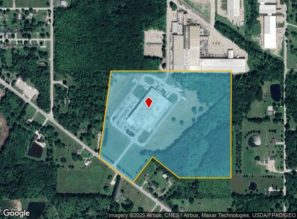 863 State Route 307 E, Jefferson, OH Parcel Map