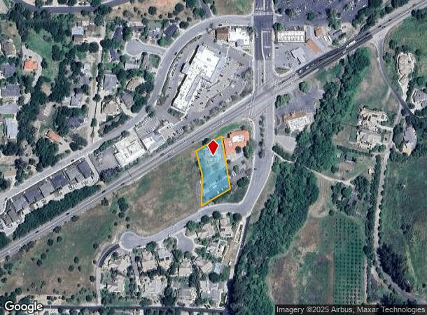  595 Alamo Pintado Rd, Solvang, CA Parcel Map