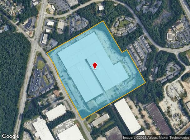  3312 N Berkeley Lake Rd Nw, Duluth, GA Parcel Map