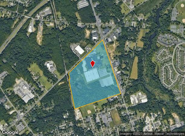  400 N Woodbury Rd, Pitman, NJ Parcel Map