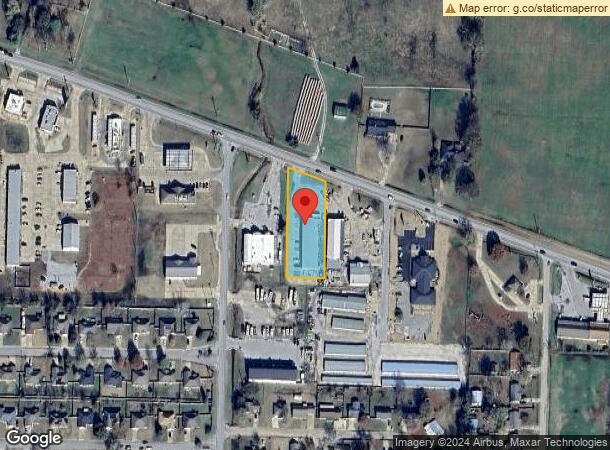  2073 N Center St, Elkins, AR Parcel Map