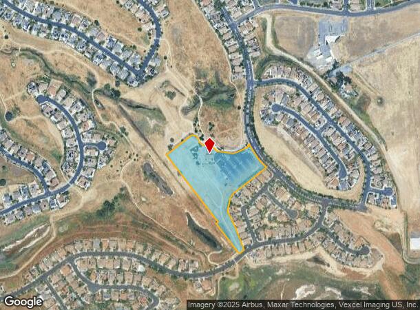 801 Foothill Dr, Brentwood, CA Parcel Map