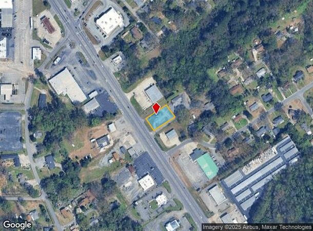 1501 Forestdale Blvd, Birmingham, AL Parcel Map