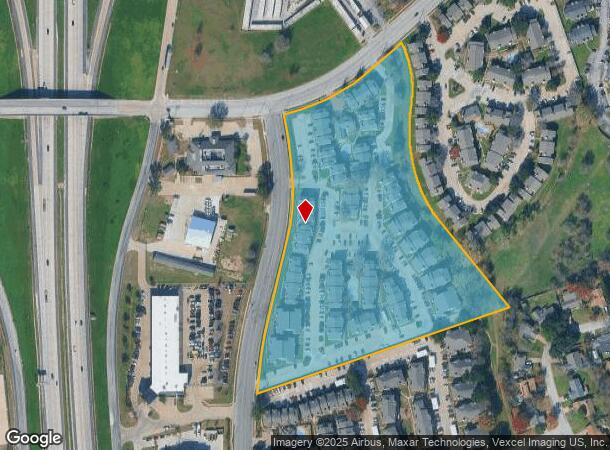 9201 N Normandale St, Fort Worth, TX Parcel Map