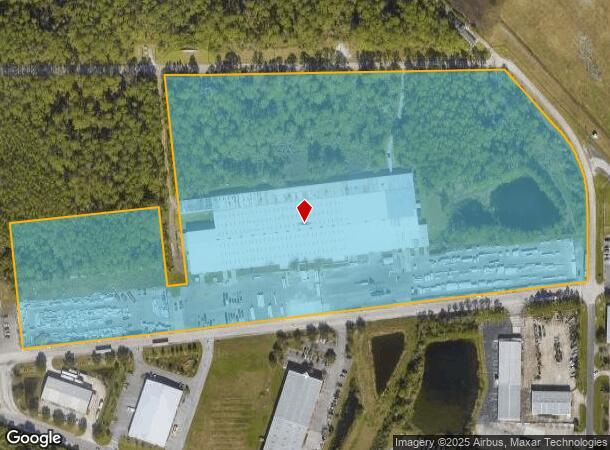  725 Summerhill Dr, Deland, FL Parcel Map