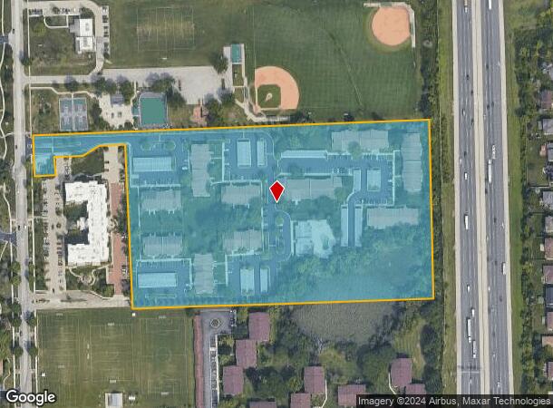  8055 Janes Ave, Woodridge, IL Parcel Map