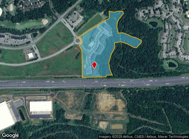  1007 Fairway Village Way, Whitsett, NC Parcel Map