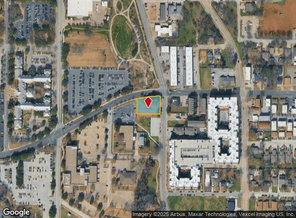  900 N Center St, Arlington, TX Parcel Map