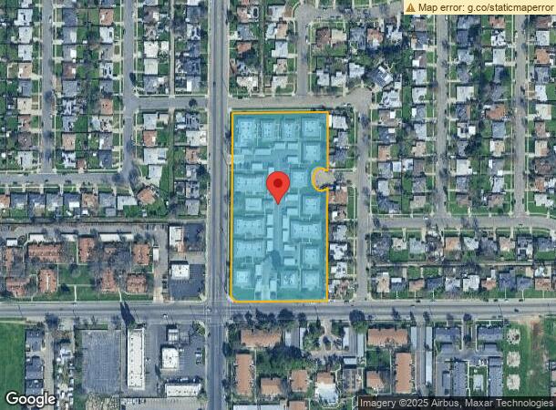  3848 N Hughes Ave, Fresno, CA Parcel Map