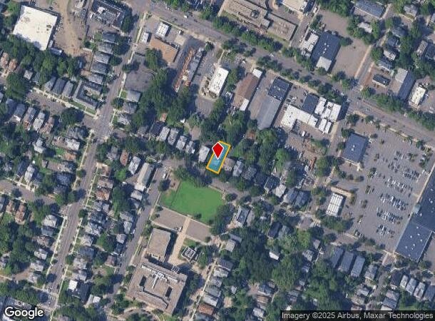 607 Elm St, New Haven, CT Parcel Map